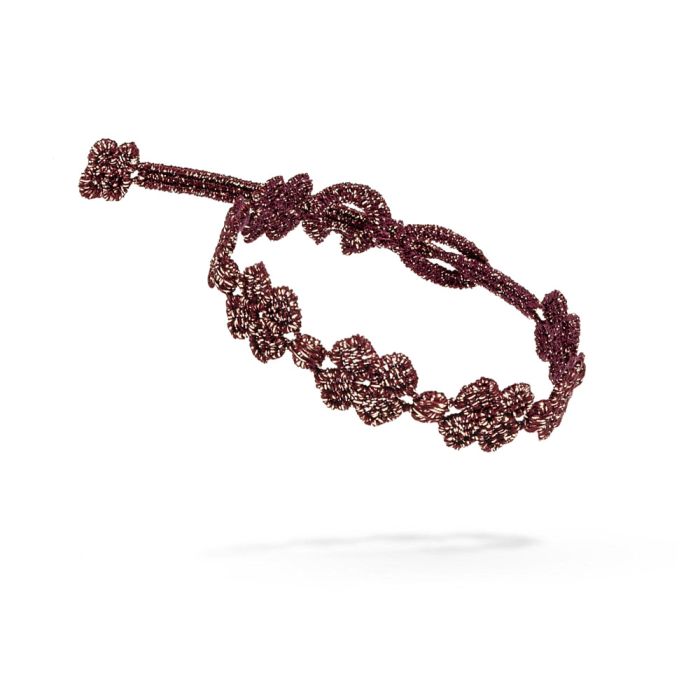 Four-Leaf Clover Lurex Bracelet