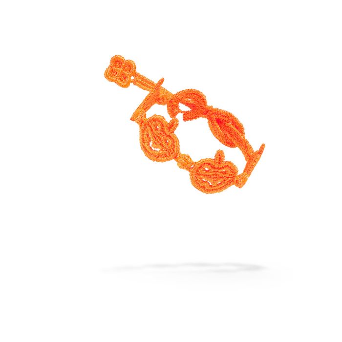 halloween-kids-bracelet-orange-fluo
