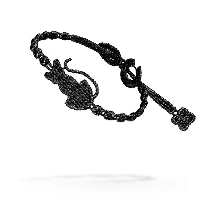 miao-cat-bracelet-black
